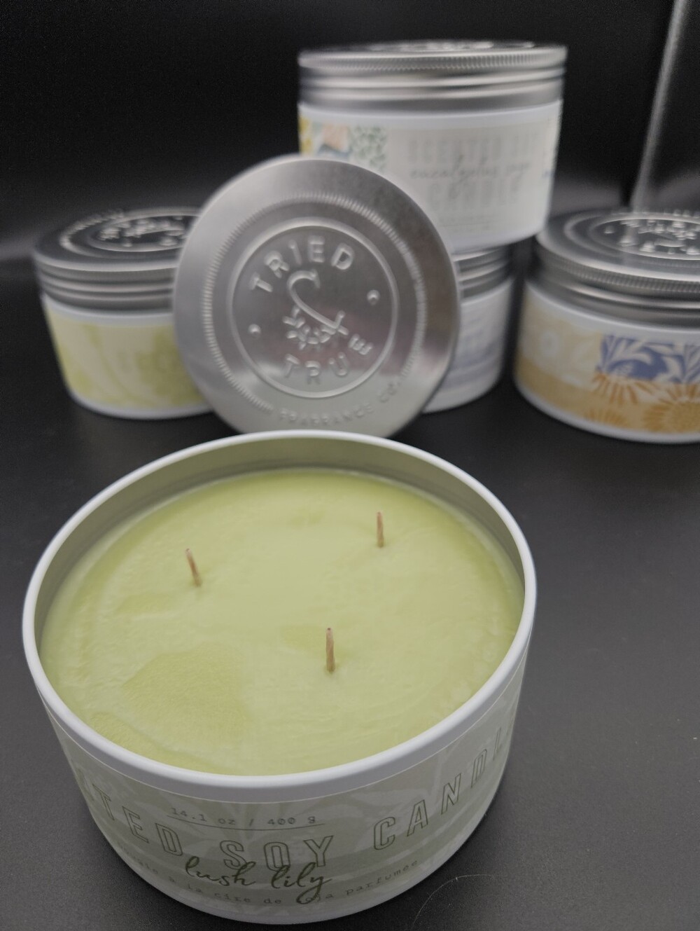 Tried & True Candles Soy Golden Moonlight In Decorative Tin